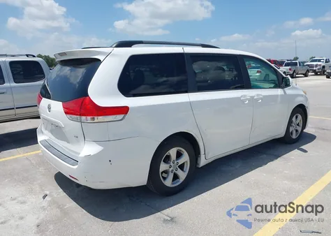 2012 Toyota Sienna Le V6 8 Passenger from USA, damaged, VIN 5TDKK3DC8CS266344